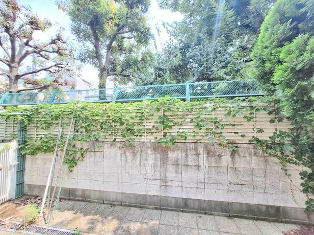 メルベーユ北千束の展望|1Fですが人目につきにくい間取りです