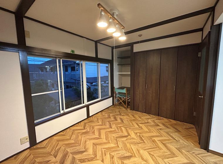 大牧戸建の居間・リビング|ゆったりとしたリビングです