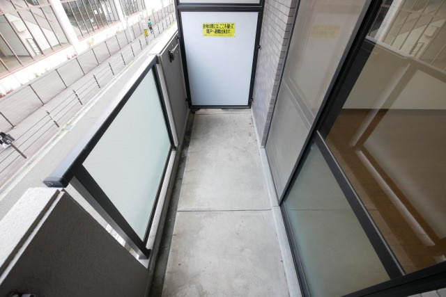 ランブラスあびこのバルコニー