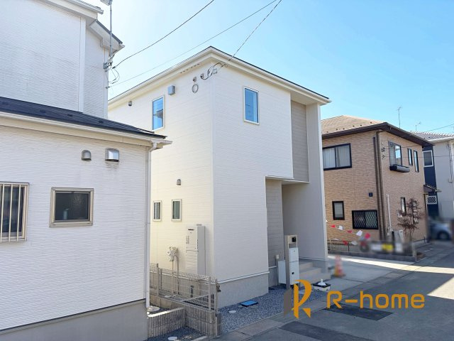牛久市南7丁目第1期　新築戸建て　1号棟の外観|建物完成いたしました！ご予約で『平日』や『夕方』などでもご見学可能です！