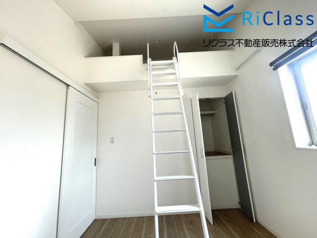 中古戸建　神戸市兵庫区荒田町4丁目1の洋室|ロフト付きです