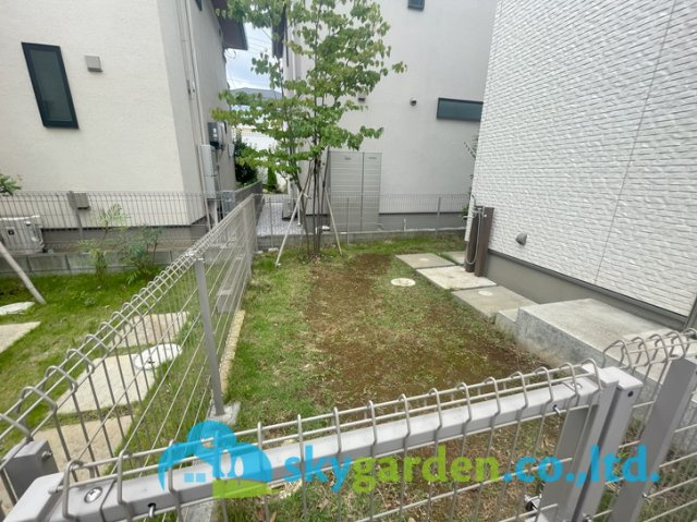 藤沢市辻堂東海岸2丁目　中古戸建の庭