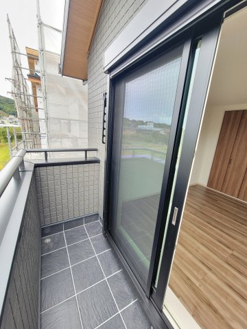田辺市秋津町Ⅳ・新築戸建のバルコニー