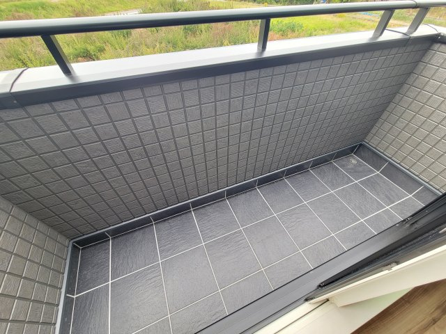 田辺市秋津町Ⅳ・新築戸建のバルコニー