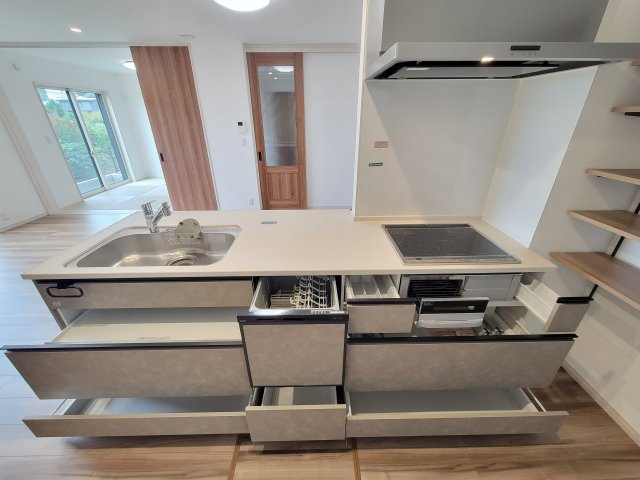 田辺市秋津町Ⅳ・新築戸建のキッチン