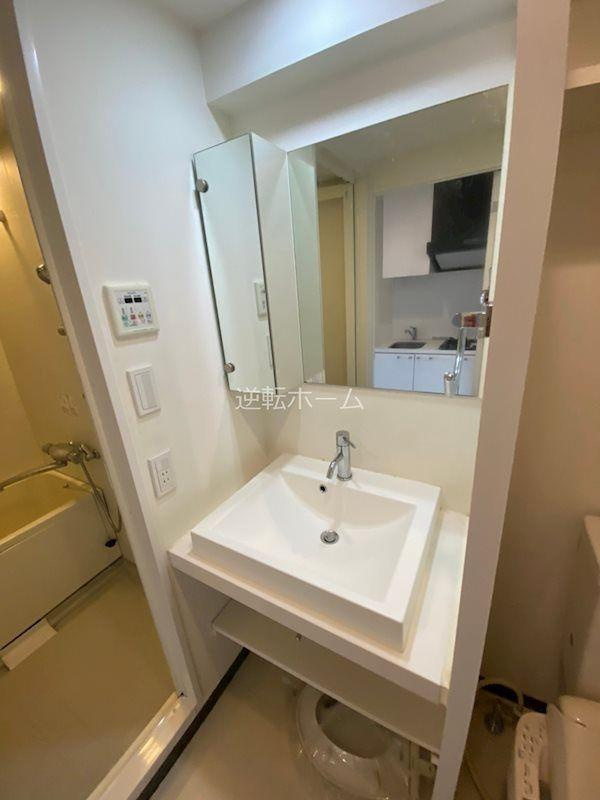 カレント新栄 名古屋市賃貸　仲介手数料無料の洗面所