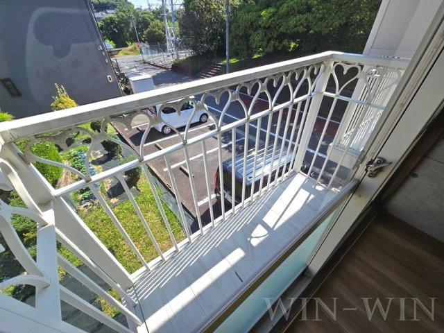 ハミング南牛川のバルコニー