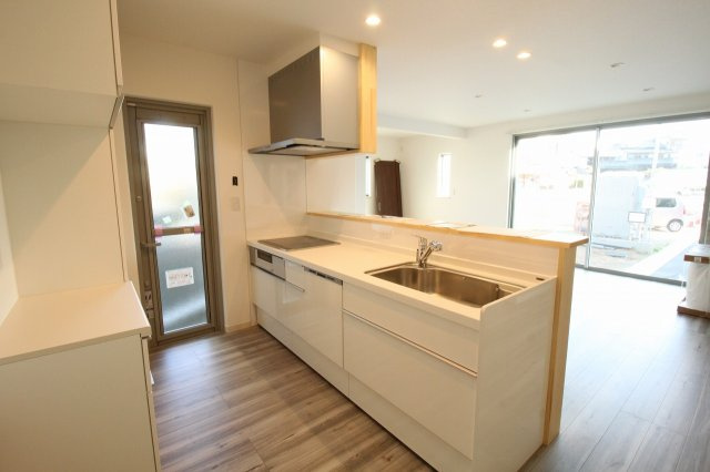 福井町　新築戸建　Ｃ号地（全5区画）　の外観|建築中！
建物面積　104.33㎡（約31.55坪）