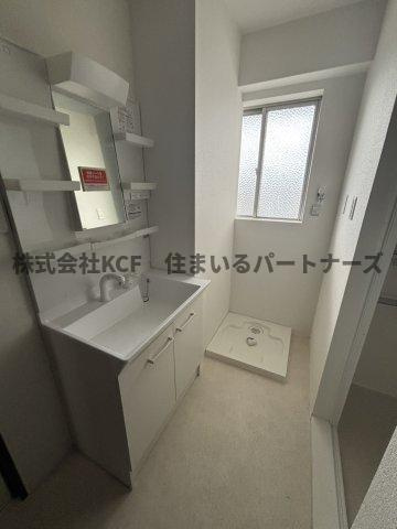 組坂ビルNo8の洗面所
