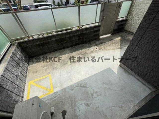 MAST東櫛原Cのバルコニー|使い勝手のいい洋室です