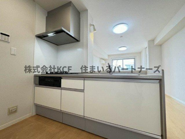MAST東櫛原Cのキッチン|ゆったりとした玄関です