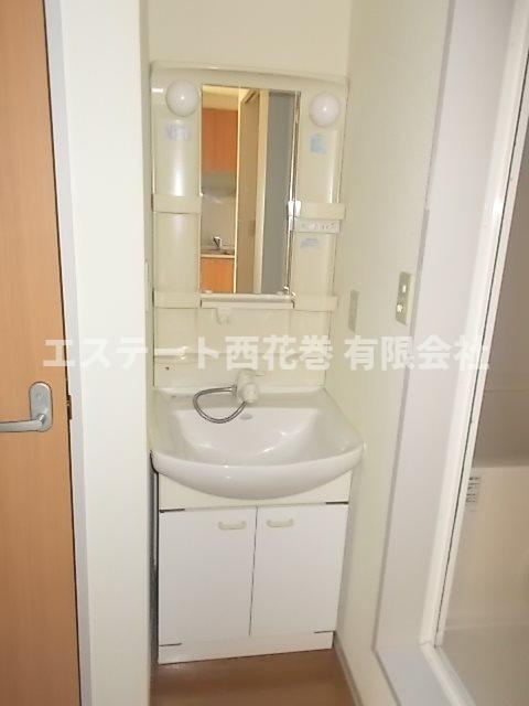 フェリースＫⅢのシャワールーム|シャワー付洗面化粧台