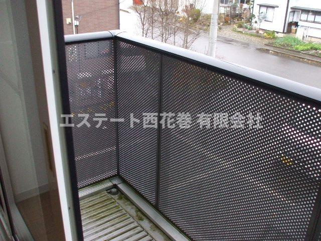 フェリースＫⅢのバルコニー