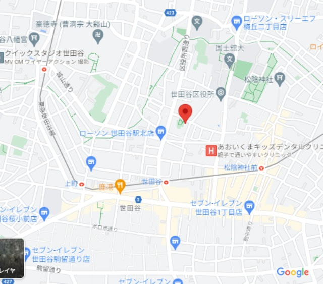 Ｃａｓａ　ｄｅ　くぬぎの森の地図