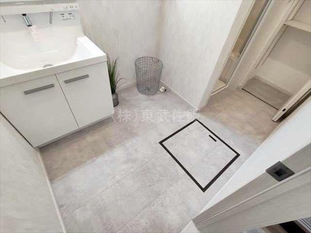 【脱衣所】 | 川越市志多町R６　A号棟　全１棟 | 洗面脱衣室