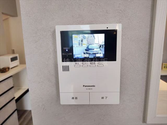 【セキュリティ】 | 川越市志多町R６　A号棟　全１棟 | 一目で来訪者が分かります