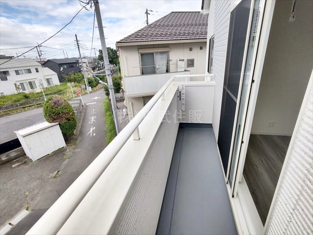 【バルコニー】 | 川越市志多町R６　A号棟　全１棟 | 風通しの良いバルコニーです