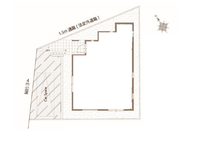 【区画図】 | 川越市志多町R６　A号棟　全１棟 | 全１棟