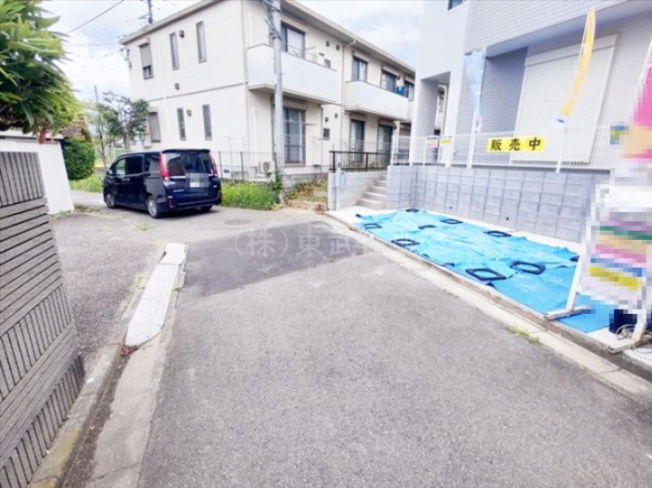 【前面道路含む現地写真】 | 川越市志多町R６　A号棟　全１棟 | 閑静な住宅地です