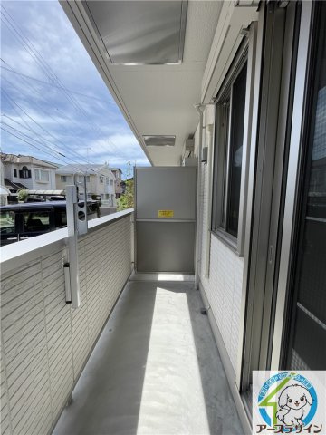 ル・リアン神戸のバルコニー