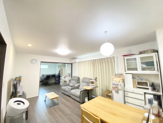 【角地】水戸市元石川町　4LDK　の居間・リビング