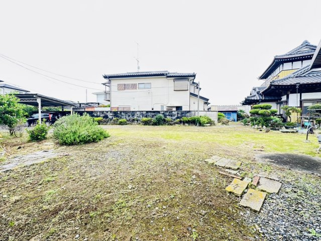 石岡市石岡　《古民家風》中古戸建の庭