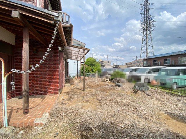 【5LDK】　土浦市東崎町　中古戸建の庭