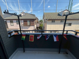 【バルコニー】 | 川越市旭町3丁目　新築分譲　「川越駅」バス6分　敷地22坪　【大塚小学区】