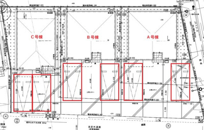 【区画図】 | アフィニティ舎人