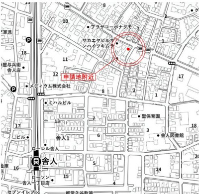 【地図】 | アフィニティ舎人