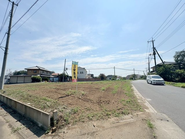 川越市下広谷　建築条件なし　売地東武東上線『鶴ヶ島駅』徒歩30分　【広谷小学区】の外観