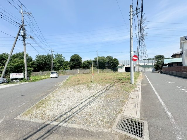 川越市下広谷　建築条件なし　売地東武東上線『鶴ヶ島駅』徒歩30分　【広谷小学区】の外観