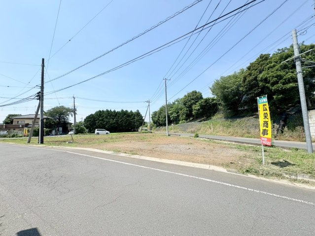川越市下広谷　建築条件なし　売地東武東上線『鶴ヶ島駅』徒歩30分　【広谷小学区】の外観