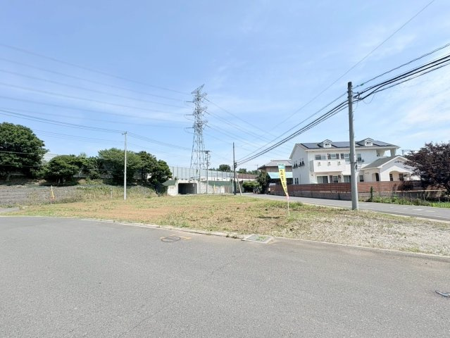 川越市下広谷　建築条件なし　売地東武東上線『鶴ヶ島駅』徒歩30分　【広谷小学区】の外観