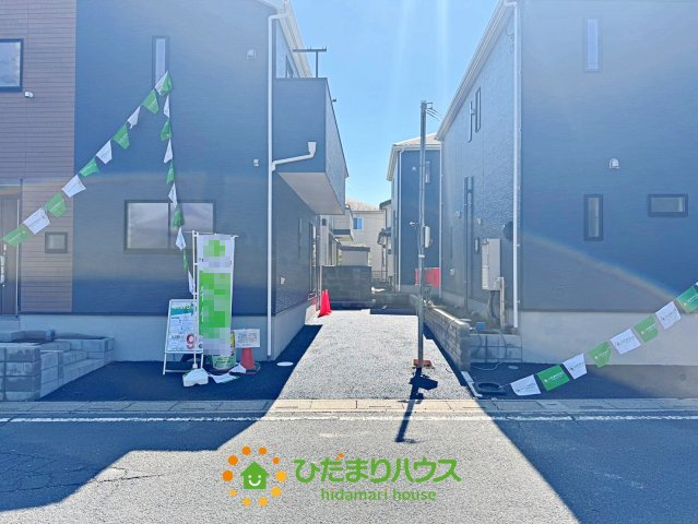 久喜市吉羽第8　新築一戸建て　03　クレイドルガーデンの駐車場|奥行きのある駐車場です。