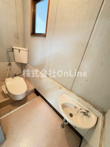 ピースハイツ長堂B棟のトイレ