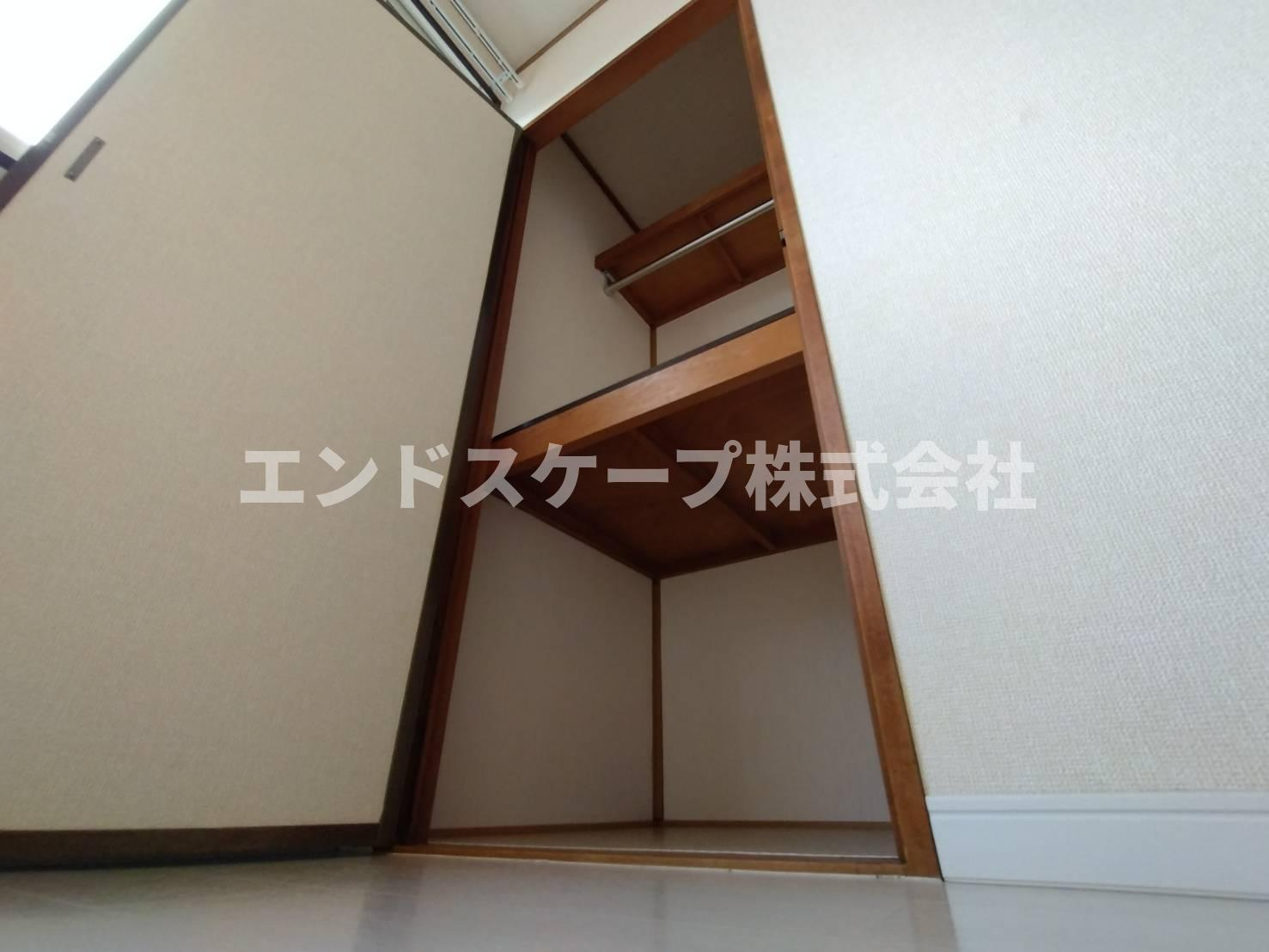 コーポ七曲り　Ａの収納|高崎、前橋のお部屋探しはエンドスケープまで！お客様の理想お聞かせ下さい♪