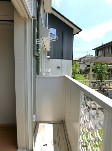 Merciみずほ台Ⅱ－Bのバルコニー