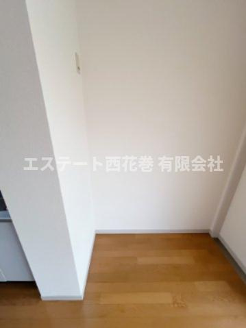 サンテ・ミリオンAの収納|冷蔵庫置き場