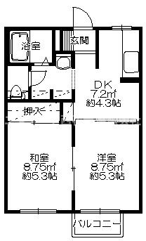 サンテ・ミリオンAの間取り