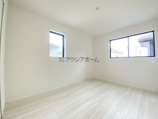 入間市扇台2丁目・全1棟　新築一戸建　～WIC付き～の洋室|洋室6帖
