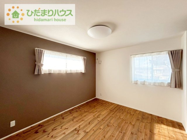 日立市東多賀町3丁目　新築戸建の寝室|天井の高い主寝室。ゆっくりと過ごせる大人のくつろぎ空間！
