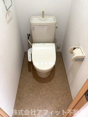 【トイレ】 | フォブール十三軒屋 | 温水洗浄暖房便座