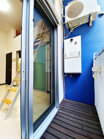 ボヌール本陣(大日町)のバルコニー