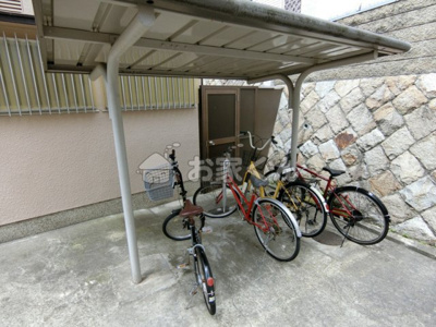 【駐車場】 | ヒルズ山下Ⅲ | 駐輪場