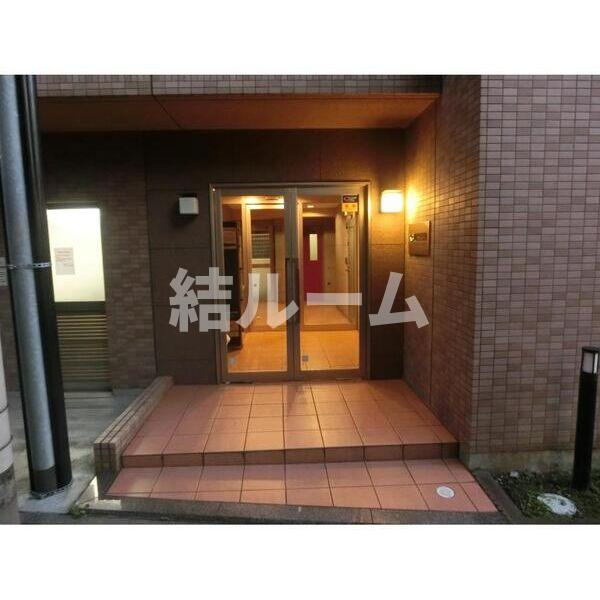 練馬区北町１丁目の賃貸マンションのエントランス