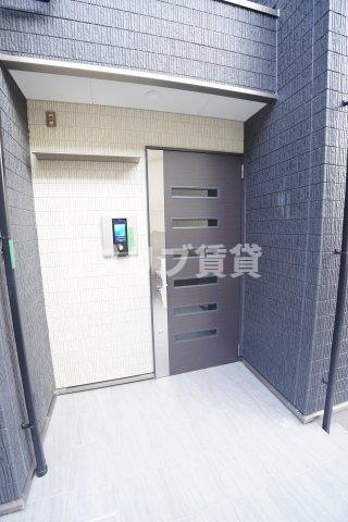 ウィンドテラスみどり台のエントランス