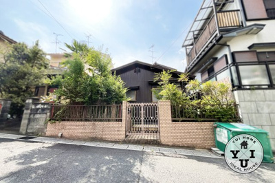【外観】 | 宇治市木幡平尾　土地　注文住宅　建築条件なし | 約31.63坪の土地《建築条件なし》のご紹介です。
接面約7.2ｍとしっかりとした間口で、周辺は車通りの少ない閑静な住宅地です。