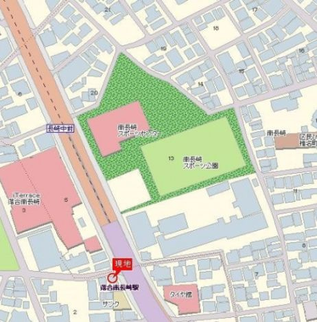 日神パレステージ南長崎の地図|地図