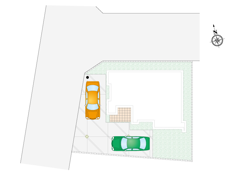 ２台駐車可能です